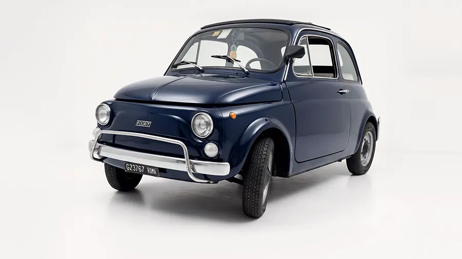 Fiat 500 storica della flotta TruckToGo