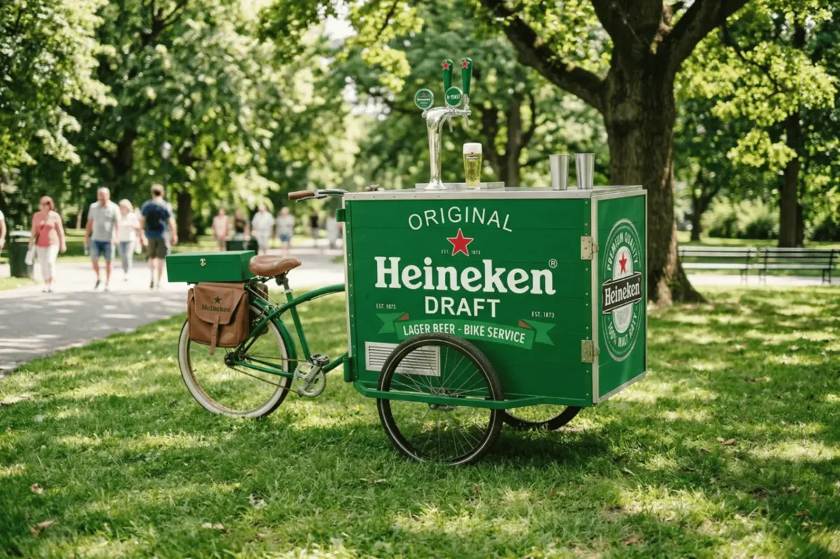 Cargo bike brandizzata